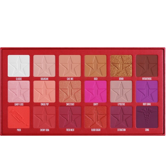 NIB JEFFREE STAR COSMETICS BLOOD SUGAR EYESHADOW PALETTE - Picture 6 of 16